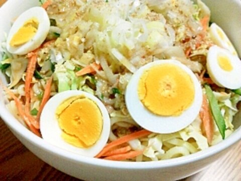 主食にもおつまみにも…リメイク☆ラーメンサラダ☆